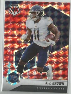 A.J. Brown 2021 Mosaic Football Red Camo Mosaic Prizm #195 - Picture 1 of 1