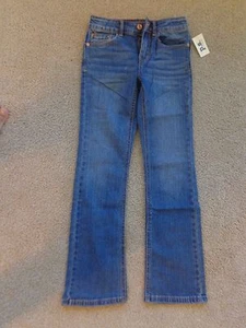 aeropostale kids ps girls' medium wash core bootcut jean slim SIZE 10 - Picture 1 of 2