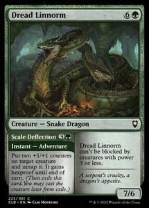 DREAD LINNORM x4 mtg NM-M Commander Legends Baldurs Gate 4 Common - Bild 1 von 2
