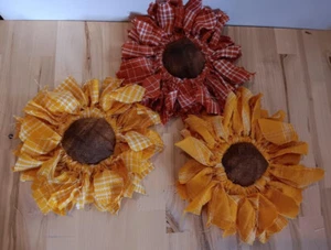 Set mit 3 handgefertigten Schüsselfüllern je 8" Durchmesser Schüsselfüller abgestuftes Tablett - Bild 1 von 2