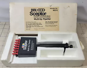Pipettatore multipunta con 7 canali. Sistema Microblologia BBL. Sistema Sceptor.100μl - Foto 1 di 7