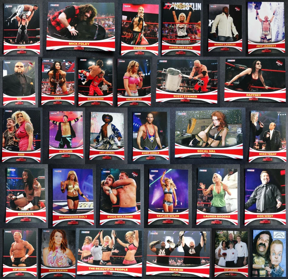 2009 TriStar TNA Impact Wrestling Cards Complete Your Set You U Pick 1-99 - Image 1 of 1