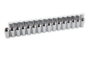 2020-2025 Hummer Sierra Silverado HD Wheel Lug Nuts Chrome 85124433 New OEM - Picture 1 of 2
