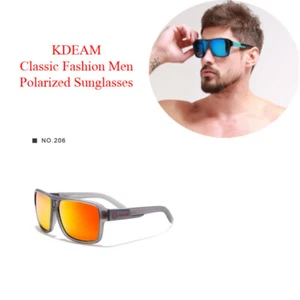 KDEAM Sport KD520-206 UV400 Anti-Glare Driving Fashion Men Polarized Sunglasses - Imagen 1 de 9