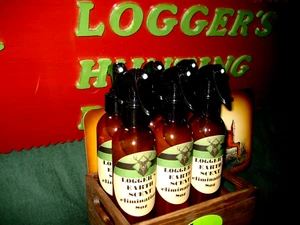LOGGER'S ODOR ELIMINATOR* 8OZ con LUCE terra fresca integrata +EXTRA'S-reg$12 - Foto 1 di 4