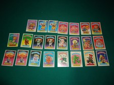 lot of 23 100% vintage original 1985 GPK garbage pail kids 1st series cards adam