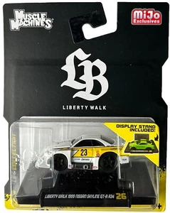 MUSCLE MACHINES LBWK 1999 NISSAN SKYLINE GT-R R34 SUPER SILHOUETTE - Picture 1 of 2