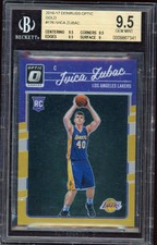 2016-17 Donruss Optic Ivaca Zubac Gold #/10 BGS 9.5