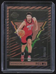 2023-24 PANINI RECON ALPEREN SENGUN 193/299 HOUSTON ROCKETS #75 PARALLEL - Picture 1 of 2