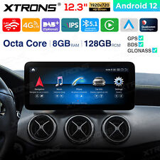 Android 12 Autoradio Qualcomm 8Core 128GB GPS für MERCEDES-BENZ W176 C117 NTG4.5