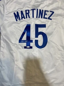 Pedro Martinez autographed Expos jersey (JSA COA) - Picture 1 of 4