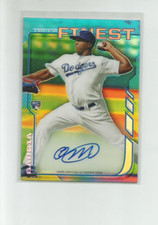2014 FINEST ROOKIE AUTOGRAPHS REFRACTORS #RAOG ONELKI GARCIA  E143B