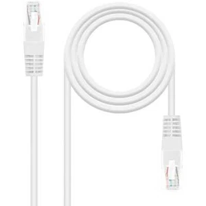 NANOCABLE Cable Ethernet RJ45 LAN AWG 24 pour Imprimantes 10.20.0102-W 2m Cat.5e - Photo 1/6