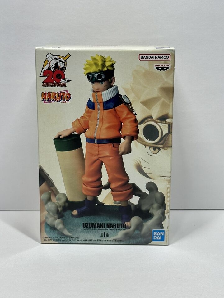 Banpresto Naruto Memorable Saga Naruto Uzumaki 7.1-in Figure