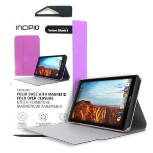 Incipio Faraday Hard Shell Folio with Magnetic Closure For Verizon Ellipsis 8 - Picture 1 of 3