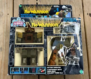 Vintage Echo Toys Ro-Warrior Grand Commander With Weapons & Instructions DAMAGED - Picture 1 of 9