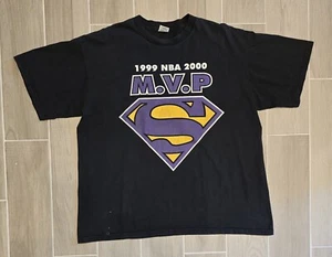 Camiseta De Colección Años 90/Y2K Shaquille O'Neal LA Lakers Doble Línea Talla XXL Superman - Imagen 1 de 17
