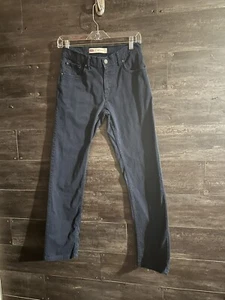 Girls Levi’s 511 Slim Navy Jeans Size 16 - Picture 1 of 4
