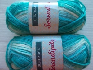 Sundance Serendipity brushed gradient yarn, Refresh, lot of 2 (174 yds ea) - Picture 1 of 2