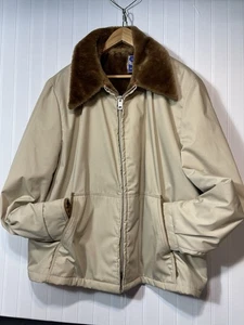RARE GALE-SOREL Co Men's Vintage 60-70’s Jacket XXL Excellent Fur Lined Coat USA - Picture 1 of 7