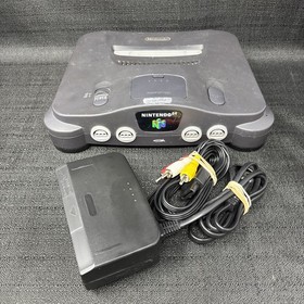 N64 Console Nintendo NUS-001 Gray (Tested and Working)