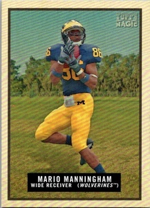 2009 Topps Magic #156 Mario Manningham - Picture 1 of 2