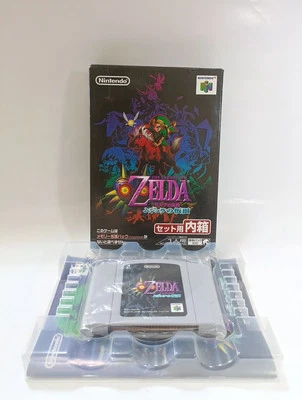 Zelda Majora's Mask N64 NTSC-J - Japanese Expansion Pak Version - Only Game/Box - Image 1 of 4