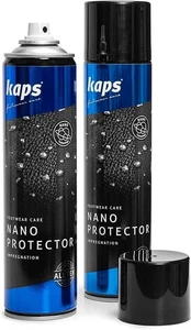 Kaps Nano Protector - Spray Impregnante Scarpe, 2 x 400 ml, Protezione contro l'umidità... - Foto 1 di 7