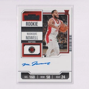 2023-24 Panini Contenders AUTO #136 Markquis Nowell RC Rookie - Picture 1 of 2