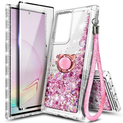 Funda ultra líquida para Samsung Galaxy Note 20 10 9 8 S8 S10 S10e S20 S21 Plus Foto 1 de 4
