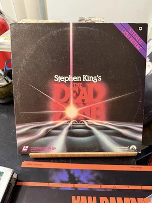 Stephen Kings The Dead Zone Laserdisc Christopher Walken Horror Thriller Classic Foto 1 de 2