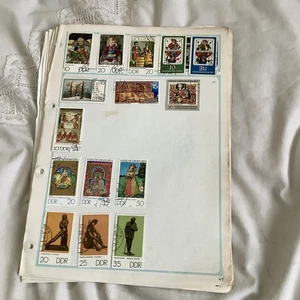 Germany Stamp Collection On Album Pages - Picture 1 of 12