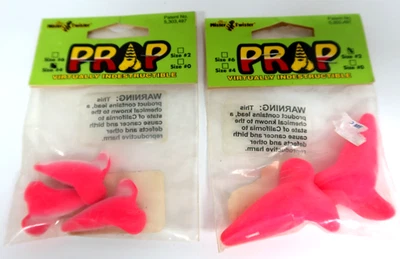 Señuelo de pesca Mister Twister Prop dos paquetes 5 piezas total Foto 1 de 2