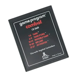 Cartucho de videojuego Combat (Atari 2600, 1977) solo CX2601 -E - Imagen 1 de 4