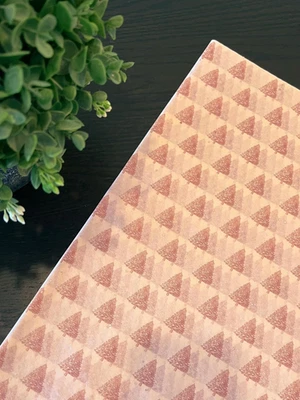 Gemstone ROSE GOLD TREES Design Tissue Paper Sheets Choose Size & Package Amount - Image 1 of 4