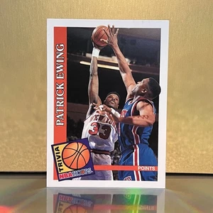 1992-93 NBA Hoops #484 Patrick Ewing New York Knicks Basketball Card • NM - Picture 1 of 2