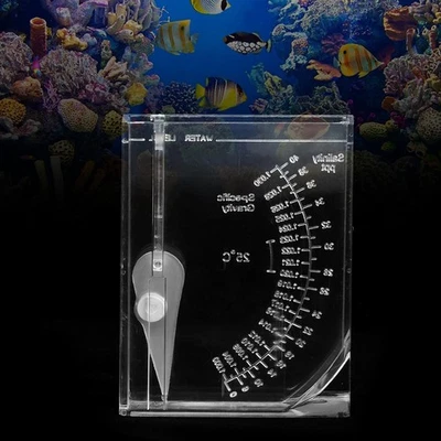 ╘ Seawater Salt Meter Aquarium Salinity Measuring Device For Coral Fish Tank - Image 1 of 4