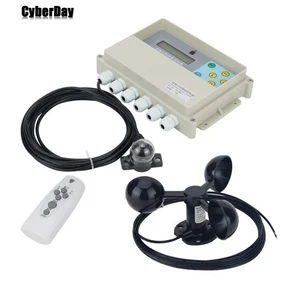 Dual Axis Solar Tracker Controller Automatic w/Remote Control Wind Speed Sensor - Picture 1 of 10