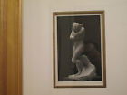 Tres Rare Auguste Rodin Veille Heliogravure Sur Papier De Art Nature Portfolio