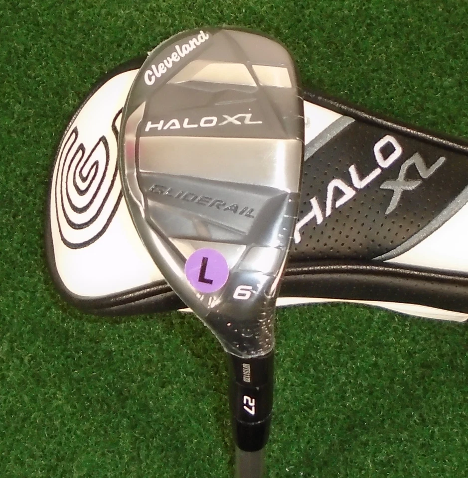 New Women's Cleveland Halo XL 27* 6 Hybrid, Aldila Ascent 40 L Flex, Cover - Image 1 of 3