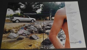 Pubblicità Stampa 1999 VW Volkswagen Cabrio Cabrio Conducenti Ricercati Donna Guida Art - Foto 1 di 1