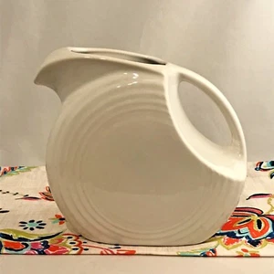 Fiestaware weiß großer Scheibenkrug Fiesta Wasserkrug - Bild 1 von 5
