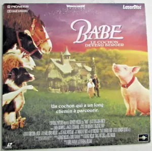 LaserDisc Widescreen Babe le cochon devenu berger de Chris Noonan Universal 1995 - Photo 1/9