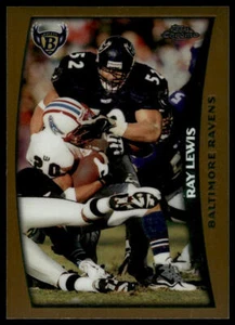 1998 Topps Chrome #72 Ray Lewis Baltimore Ravens - Picture 1 of 2