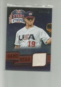 2015 USA Stars and Stripes Game Gear Longevity Ruby #47 Joe DeMers  296/299 - Picture 1 of 2