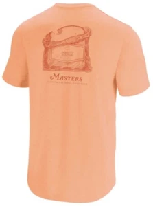 2025 Masters Pimento Cheese Orange Large L Men's Golf Shirt Augusta ANGC 🔥 ⛳ - Picture 1 of 5