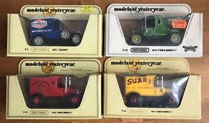 4x Streichholzschachtel Modelle von gestern Y5-4 & 3x Y12-3 inkl. YY Silber Jubiläum, verpackt - Bild 1 von 24