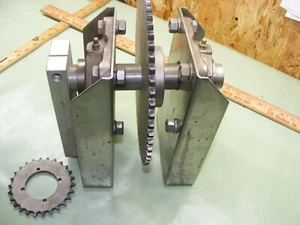 LARGE STAINLESS STEEL MOUNT GEAR SHAFT 1 1/2" DODGE PILLOW BEARINGS GEAR - Picture 1 of 12