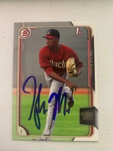 Tyler Mark 2015 Signed Bowman Team Card - Picture 1 of 1