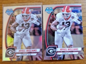 Mykel Williams 2024 Bowman U Chrome FB #134 Chrome Lot 41 Karten - Bild 1 von 2